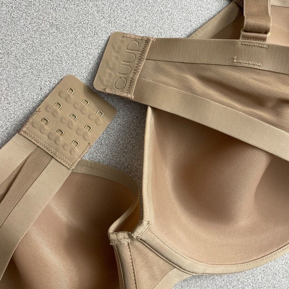 Cuup The Demi Bra 40F Nude Spacer Underwire Unlined Womens - Picture 6 of 8